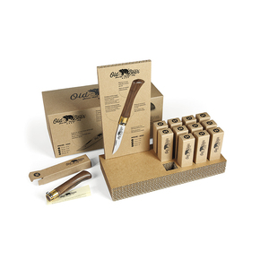Espositore in Acciaio Inossidabile OLD BEAR WALNUT, Articolo 74N - Product Image 1