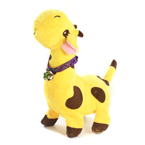 ของเล่นยีราฟไฟฟ้าผ้ากำมะหยี่มีเสียงเพลงขณะเดินการจำลองน่ารักของเล่นตุ๊กตาสัตว์สำหรับเด็ก - Product Image 5