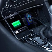 Interrupteur à bascule 12V-24V, style QC3.0 18W avec prise de charge USB C PD 30W