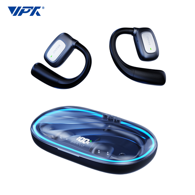 Open Ear Earphones Ear Hook Sports Earbuds Wireless TWS Headphones IPX6 Waterproof Air Conduction Running Earphones