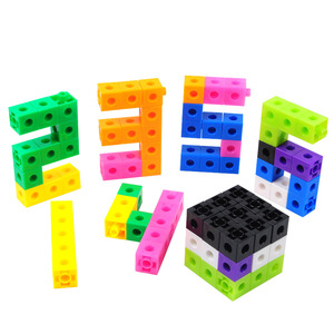 Bloques de Construcción Encajables de Plástico, Cubo Mágico, Juguetes Educativos para Niños de Primera Infancia - Product Image 2