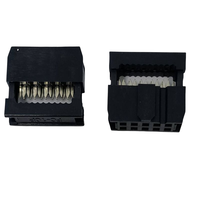 Hoyato Haute Vitesse 2.54mm Pas 10 Broches Câble Plat IDC Prise Fil Connecteur fabricant