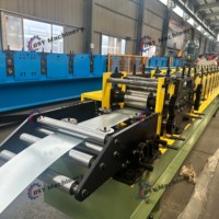 Étagère de stockage métallique robuste Boshiyi personnalisée, rayonnage d'entrepôt, ligne de production d'étagères de stockage, machine de profilage à froid