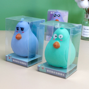 2025 Jouet anti-stress mignon pour animaux de compagnie en caoutchouc souple TPR, poulet Ypear à pétrir en PVC, extracteur de farine Happy pour garçons et filles de 5 à 7 ans - Product Image 4