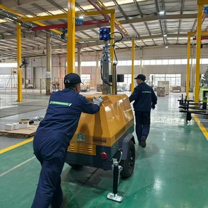 <span class=keywords><strong>Tour</strong></span> d'éclairage mobile sur remorque, télescopique 5m/7m/9m, pour zones isolées - Product Image 2