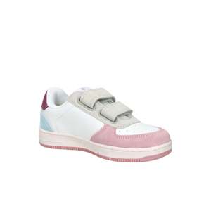 Baskets décontractées Victoria pour filles, blanches et roses, taille 27, fermeture Velcro - Product Image 2