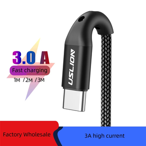 Cavo USB-C per Stampante in Nylon 3A, Intrecciato, 0.5m-3m, <span class=keywords><strong>Ricarica</strong></span> Rapida 20W, Disponibile, Spedizione Veloce - Product Image 2