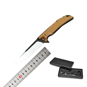 <span class=keywords><strong>Couteau</strong></span> tactique <span class=keywords><strong>de</strong></span> survie pliable <span class=keywords><strong>de</strong></span> haute qualité avec lame en acier inoxydable, manche industriel, pour la chasse et le camping - Product Image 1