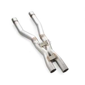 Système d'échappement haute performance pour Faralli Prusovanger 2022-2025, conçu pour la course, avec section intermédiaire en X de conception avancée. - Product Image 2