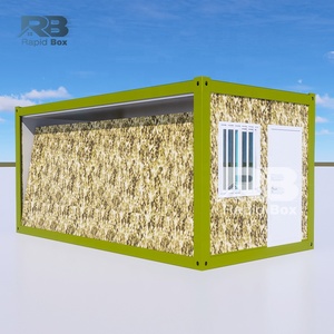 Casa Modular RB de Lujo, Oficina Prefabricada, Casa Móvil Desplegable de 2 o 3 Dormitorios, Mini Campamento, Casa Contenedor Expandible y Plegable - Product Image 4