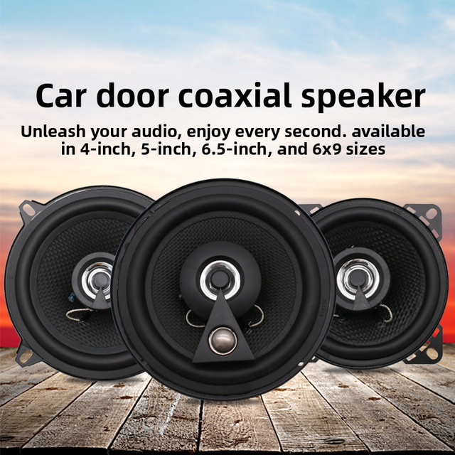 Car Speakers 4\5\6.5\6 9 Inch Universal Car Coaxial Speakers 45W 91dB Car Door Audio Loudspeaker Model 402.502.603