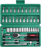 Kit de herramientas manuales multiusos, caja moldeada de EVA y equipo esencial de taller-002