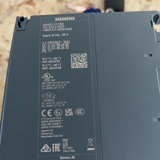 6ES7517-3AP00-0AB0 6ES75173AP000AB0 CPU Module 24V for PLC