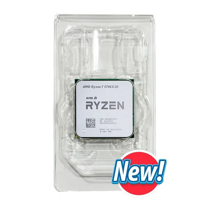 AMD Ryzen 7 5700X3D - 8-Core CPU for Gaming and Productivity