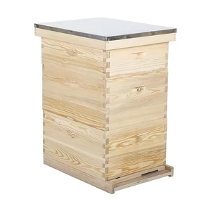 Nueva Colmena Langstroth ZHILI BEE de 3 Niveles, Madera de Abeto Chino, 30 Cuadros, con Techo Metálico, 1 Año de Garantía - Product Image 1