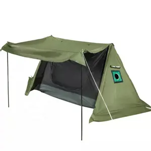 Swag Tunnel Zelte Sale Outdoor Doppels chicht mit Herdloch Doppels chicht Zelt