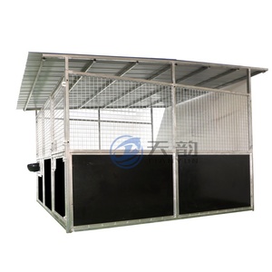 耐候马棚，带屋顶，模块化重型结构，用于户外牧场保护 - Product Image 4