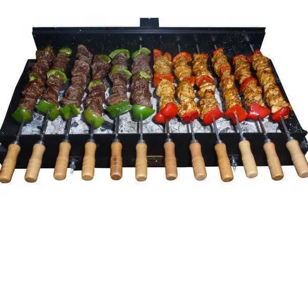 Kebab Roterende Gecoat Mechanisme Tuin Grill Accessaries