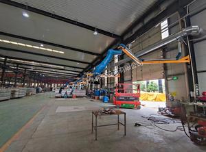 5m-Ventes directes d'usine Nouveau capot d'aspiration de bras de dépoussiérage industriel avec bras d'échappement soudé et bras d'échappement de fumée flexible - Product Image 4