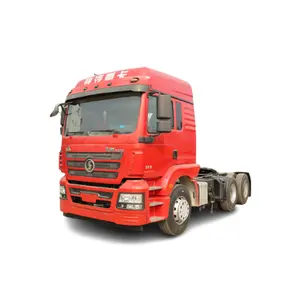 Shacman M3000 dizel 460Hp ağır 10 tekerlekli 6x4 başbakan taşıyıcı kullanılan çekme aracı 6*4 traktör kamyon römork kafa