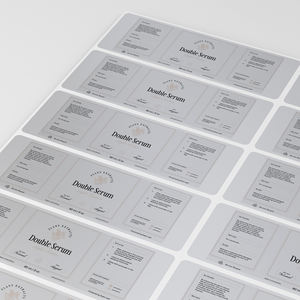 Autocollants adhésifs en vinyle personnalisés, imperméables, pour bouteilles d'huiles essentielles, parfums et emballages de cosmétiques (shampoings) - Product Image 4