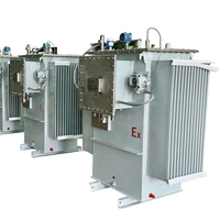 Transformateur de puissance triphasé immergé dans l'huile, antidéflagrant, professionnel, capacité nominale 50-315 kVA, usage industriel