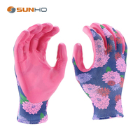 Gants de travail en nitrile tricotés de calibre 13, antidérapants, imperméables, pour hommes, pour travaux de construction, résistants au froid, résistants à la chaleur, antistatiques, gants de sécurité