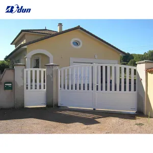 Bodun Villa Garden Adjustable Fence Luxury Driveway Main Gate Swing Sliding Opening Electric Sliding Automatic Gate