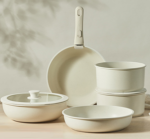 <span class=keywords><strong>Set</strong></span> di pentole antiaderenti con manico rimovibile - Product Image 1