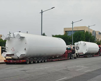 Réservoir de stockage industriel Donyue de 15 000 litres pour oxygène liquide / azote / argon / CO2 - Prix promotionnel