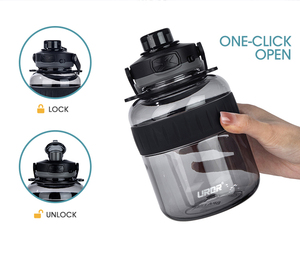 Borraccia Ecologica di Grande Capacità in Materiale Tritan - Bottiglia Sportiva con Design a Cannuccia per Uomini e Donne, Direttamente dalla Fabbrica - Product Image 4