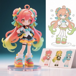 Bán buôn tùy chỉnh Anime PVC Keychain 3D in phim hoạt hình hình cá nhân cho quà tặng khuyến mãi - Product Image 6