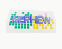 Étiquettes en silicone TPU texturées 3D pour vêtements, hologramme à effet métallique, étiquettes en silicone à couches multiples