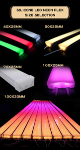 Decoración al aire libre Nueva llegada Ultra brillante Tamaño grande <span class=keywords><strong>LED</strong></span> Neon Flex SPI Digital Pixel DMX Tubo de silicona IP67 Tira de luz de cuerda - Product Image 6