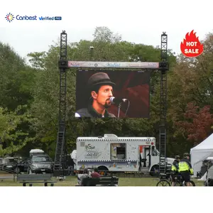 P2.9 P3.91 Pantallas Led Gigantes Exterior De 3 X 3 P3 3 M X 3 M Waterproof Stage Led Display Screen For Concert