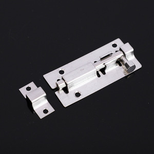 Perno de puerta de acero inoxidable para montaje en superficie, 10 pasadores de alta resistencia, fácil instalación, diseño minimalista - Product Image 1
