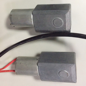 <b>Worm</b> Gear Motor 370 36V Steel Cylindrical Standard Motor For Industrial Use - Product Image 4