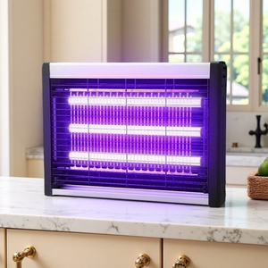 Lámpara Eléctrica Comercial <span class=keywords><strong>Lidian</strong></span> para Matar Mosquitos, Trampa para Insectos con Luz de Succión y Descarga Eléctrica, Segura para Cafeterías - Product Image 1