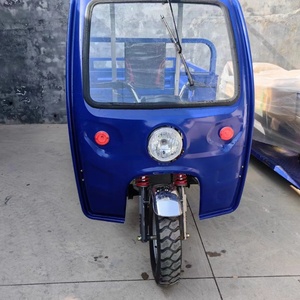 Tricycle motorisé à essence 200 CC à faible consommation de carburant, refroidi par eau, avec chariot pour le transport de marchandises agricoles - Product Image 2