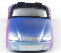 Balle anti-stress souple en mousse PU pour le transport, jouet anti-stress personnalisé avec logo, en forme de voiture de sport, jouet à presser