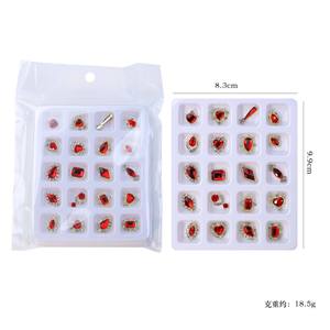 Nail Art K9 Joyas de diamantes en forma especial Cristal de alta calidad Brillante Multifacético Parte inferior puntiaguda Rhinestone LOGOTIPO personalizado - Product Image 6