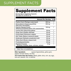 Cápsulas de Desintoxicación de Fibra de Marca Privada OEM, Apoya la Digestión Saludable, Extracto de Cáscara de Psyllium, Suplementos de Hoja de Senna - Product Image 6