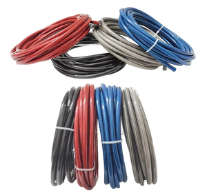 <span class=keywords><strong>สาย</strong></span>เบรกมอเตอร์ไซค์แบบ<span class=keywords><strong>ถัก</strong></span> PTFE สแตนเลส AN3-3 พร้อมโลโก้สั่งทำ สำหรับระบบ<span class=keywords><strong>สาย</strong></span>เบรกไฮดรอลิก - Product Image 1