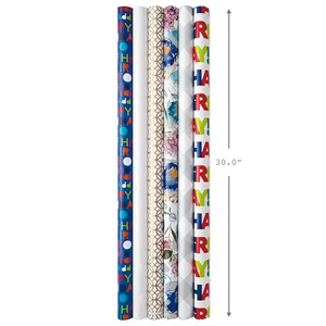 High Quality Wholesale 80g <b>Christmas</b> Art <b>Paper</b> Gift Luxury Custom Birthday Packaging <b>Wrapping</b> <b>Paper</b> <b>Roll</b> - Product Image 2