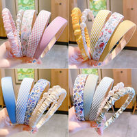 Combinaison Coréenne Style Perle Cheveux Rubans Multi Style Durable Floral Perlé Bandeau Unique Élégance Doux Bandeau Pour Les Femmes