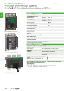 Disjoncteur Mccb NS1250 N/3P 2.0 C125N320FM NS33478 NS1250 H/3P 2.0 C125H320FM NS33479 - Product Image 4