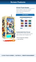 Distributeur automatique de cartes commerciales ZDYS avec écran tactile interactif et support de paiement multi-mode pour les centres de divertissement familial