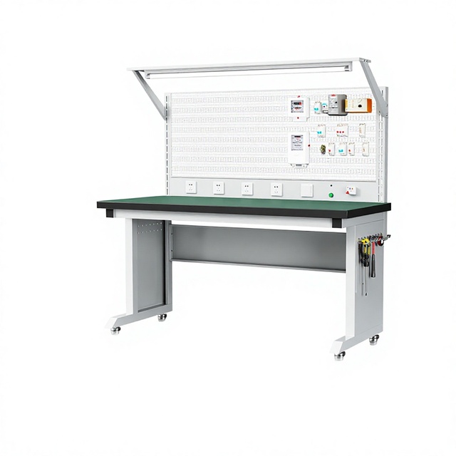 Industrial Maintenance Electrician Training Workbench, Multi-functional Fitter's Table, Laboratory Training Workbench