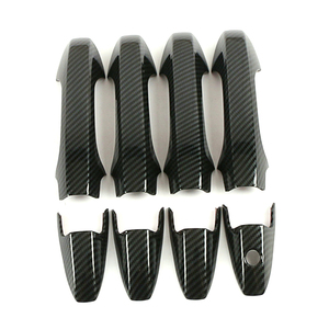 Накладка на дверную ручку из углеродного волокна для honda civic 8, crv 2006, 2007, 2008, 2009, 2010, 2011, 2012, аксессуары для автомобиля хром - Product Image 1
