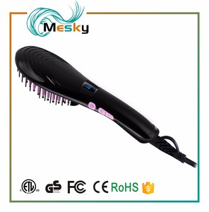 2019 Venta caliente potente cepillo eléctrico de pelo peine alisar el cabello rápidamente y fácilmente - Product Image 6
